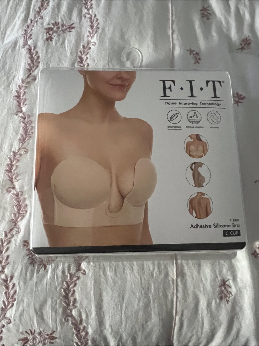Adhesive Silicone Strapless Bra - Nude